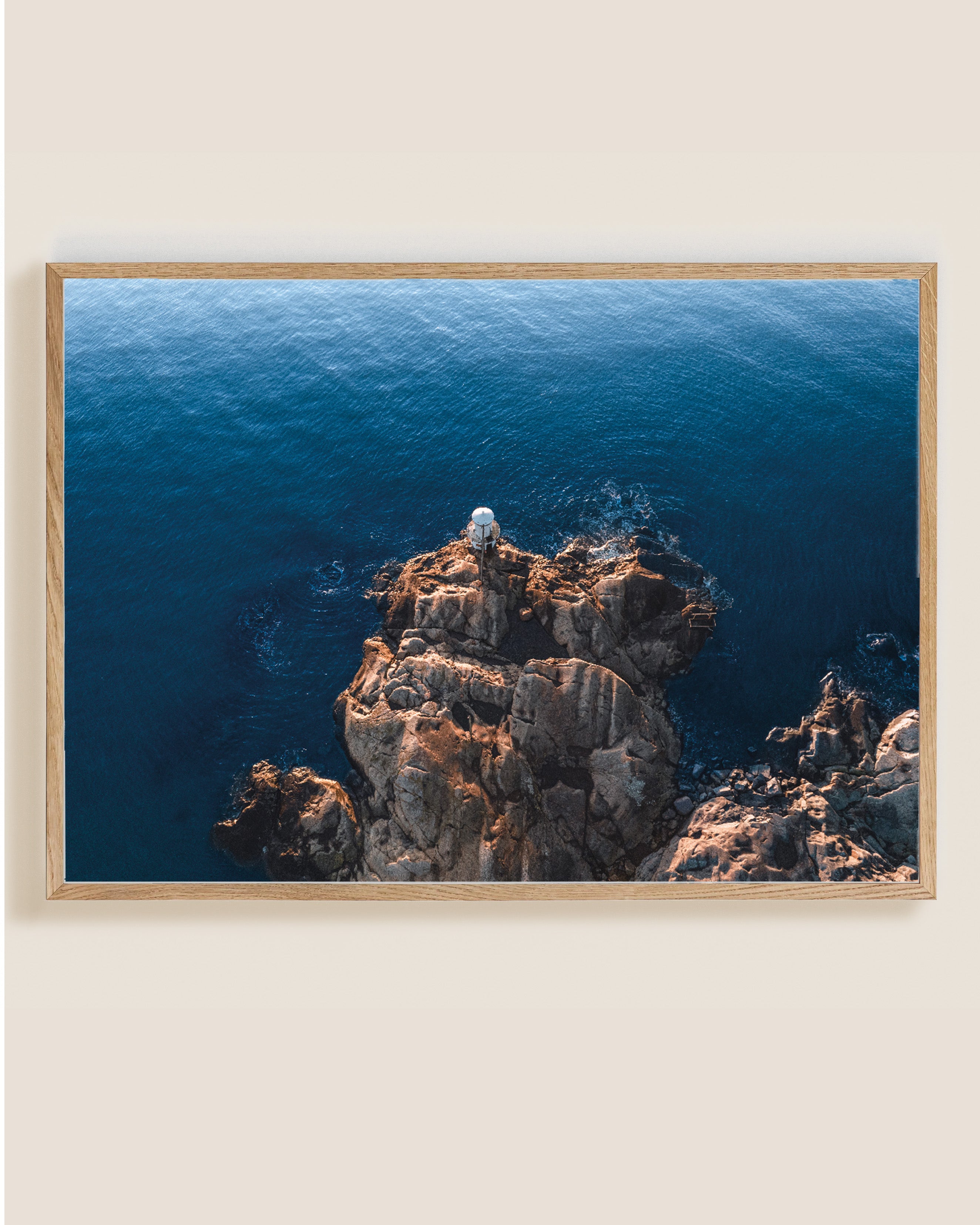 Klåva Lighthouse from above